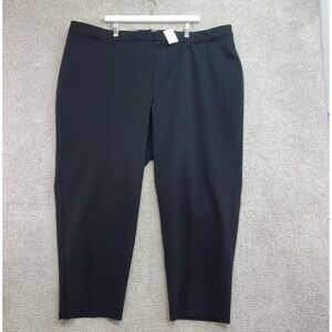 J. Jill Dress Pants Womens 28 Black Rayon Stretch High Rise Tapered Leg Formal